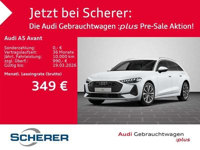 Gebraucht Audi A5 Ambiente 204 PS (150 kW) 2025 Gletscherweiß metallic Kombi