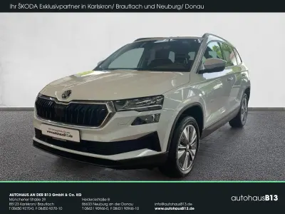 Gebraucht Skoda Karoq Ambition 110 PS (80 kW) 2023 Moonweiß perleffekt SUV