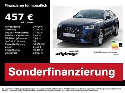 Second-hand Audi Q3 Sportback S-Line 150 CP (110 kW) 2025 Albastru SUV