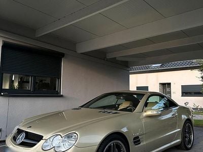 Gebraucht Mercedes SL55 AMG AMG 517 PS (380 kW) 2007 Gold Cabrio