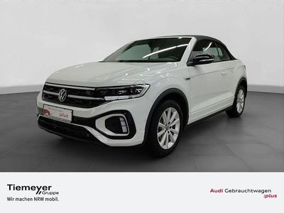 Gebraucht VW T-Roc Cabriolet R-line 150 PS (110 kW) 2025 Weiß Cabrio