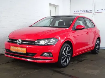 Gebraucht VW Polo Highline 95 PS (69 kW) 2018 Rot Kleinwagen