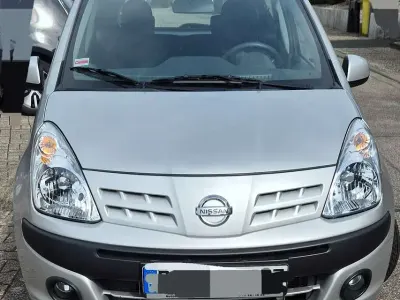 Brugt Nissan Pixo Acenta 68 HK (50 kW) 2010 Sølv Hatchback