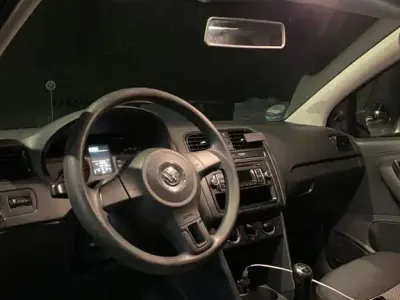 Gebraucht VW Polo Trendline 75 PS (55 kW) 2012 Schwarz Kleinwagen