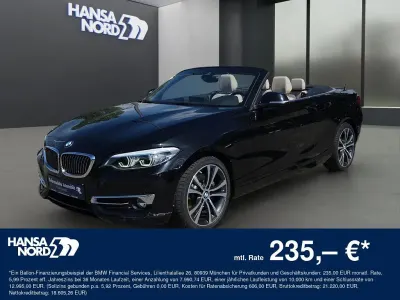 Gebraucht BMW 230 Luxury Line 252 PS (185 kW) 2019 Schwarz Cabrio