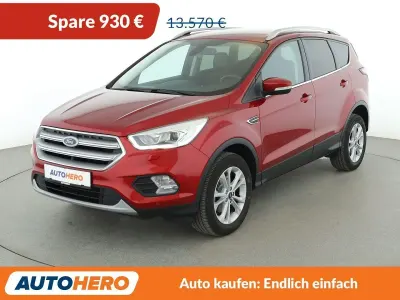 Gebraucht Ford Kuga Titanium 150 PS (110 kW) 2018 Rot SUV