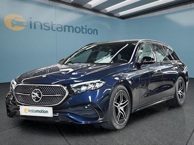 Brugt Mercedes E220 197 HK (144 kW) 2023 Blå Stationcar