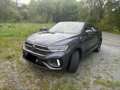 Gebraucht VW T-Roc Cabriolet R-line 150 PS (110 kW) 2022 Grau Cabrio