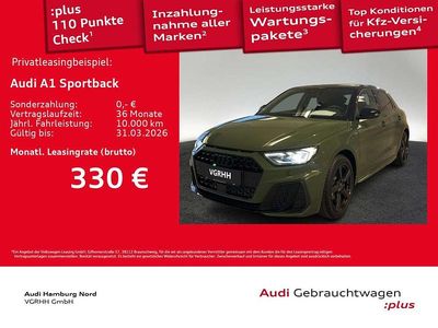 M4 distriktgrün metallic Gebraucht 2025 Audi A1 S-Line Limousine | 28.880 € (Etwas zu teuer)