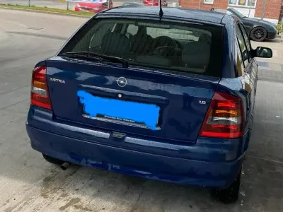 Occasion Opel Astra 84 ch (61 kW) 2003 Bleue Citadine
