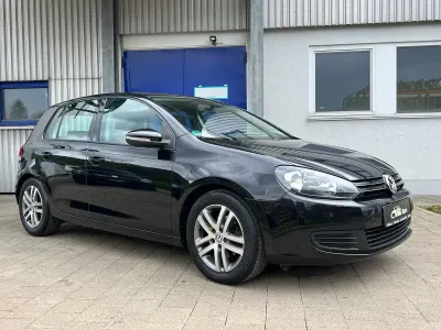 Gebraucht VW Golf VI Comfortline 110 PS (80 kW) 2009 Schwarz Kleinwagen