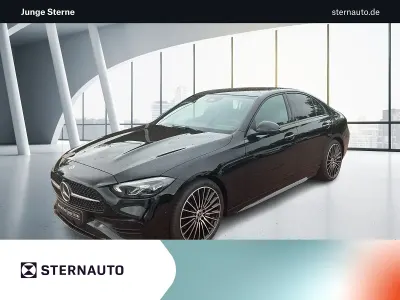 Gebraucht Mercedes C200 Night 204 PS (150 kW) 2025 Unilack schwarz Limousine