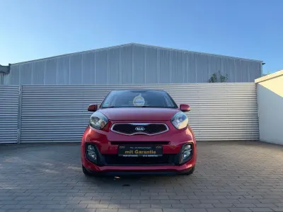 Gebraucht Kia Picanto DREAM-TEAM Edition 69 PS (50 kW) 2015 Rot Kleinwagen