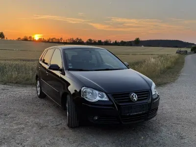 Gebraucht VW Polo United 70 PS (51 kW) 2008 Schwarz Kleinwagen
