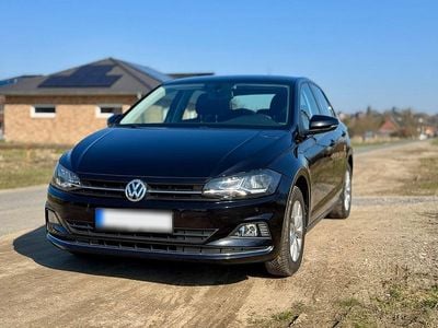 Usata VW Polo Highline 95 CV (69 kW) 2018 Nero Utilitaria