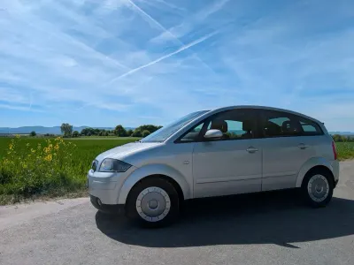 Second-hand Audi A2 61 CP (44 kW) 2003 Argintiu Hatchback