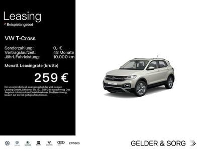 Grau Gebraucht 2023 VW T-Cross Style SUV | 24.480 € (Fairer Preis)