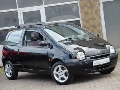Gebraucht Renault Twingo Authentique 58 PS (42 kW) 2001 Schwarz Kleinwagen