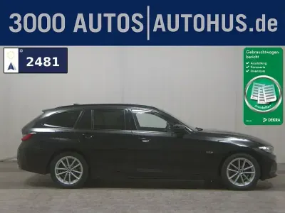 Gebraucht BMW 320e Shadowline 204 PS (150 kW) 2022 Schwarz ii Kombi