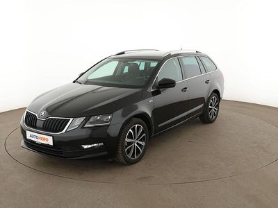Second-hand Skoda Octavia Soleil 150 CP (110 kW) 2020 Negru Break