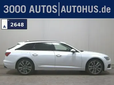 Gebraucht Audi A6 Design 299 PS (219 kW) 2022 Gletscherweiss metallic Kombi