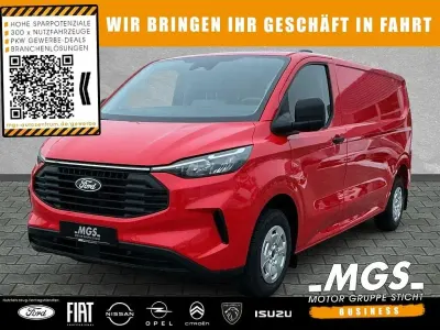 Nuova Ford Transit Custom Trend 136 CV (100 kW) 2026 Rosso Berlina