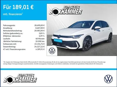Gebraucht VW Golf VIII R-line 150 PS (110 kW) 2025 Weiß Limousine
