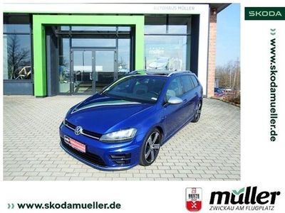 Second-hand VW Golf VII R 301 CP (221 kW) 2015 Albastru Break