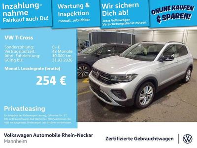 Reflexsilber metallic Gebraucht 2025 VW T-Cross Goal SUV | 23.751 € (Guter Preis)
