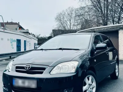 Gebraucht Toyota Corolla 97 PS (71 kW) 2006 Schwarz Kleinwagen