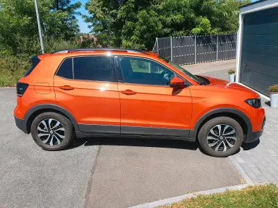 Gebraucht VW T-Cross Life 110 PS (80 kW) 2023 Orange SUV