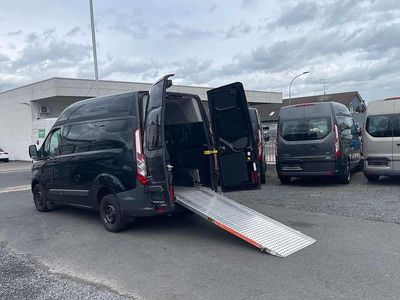 Gebraucht Ford Transit Custom 125 PS (91 kW) 2014 Pantherschwarz metallic Van / Kleinbus