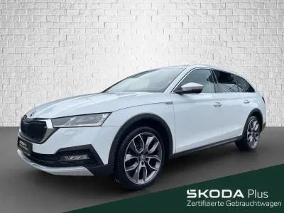 Gebraucht Skoda Octavia Scout 4x4 190 PS (139 kW) 2022 Weiß Limousine