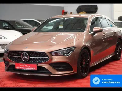 Gebraucht Mercedes CLA180 Shooting Brake AMG 136 PS (100 kW) 2021 Gold Kombi