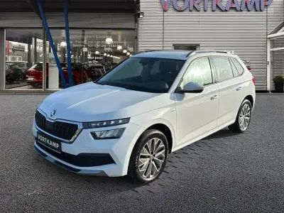 Gebraucht Skoda Kamiq Clever 110 PS (80 kW) 2021 Moonweiß SUV