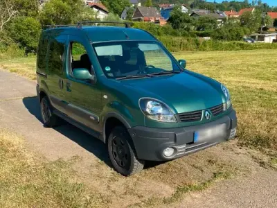 Gebraucht Renault Kangoo 95 PS (69 kW) 2006 Grün Van / Kleinbus