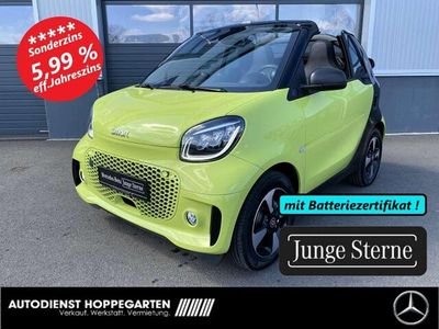 Gebraucht Smart ForTwo Electric Drive Exclusive 60 kW (82 PS) 2024 Grün Cabrio