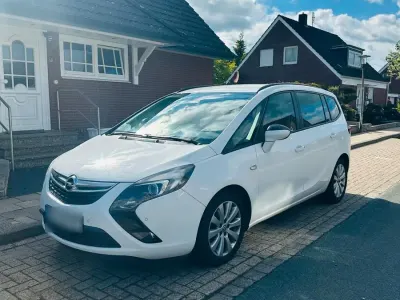 Gebraucht Opel Zafira Tourer 136 PS (100 kW) 2015 Weiß Van / Kleinbus