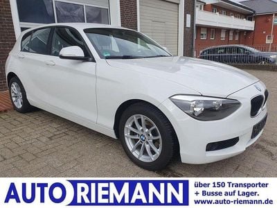 Gebraucht BMW 116 Advantage 136 PS (100 kW) 2014 Alpinweiss (weiß) Kleinwagen