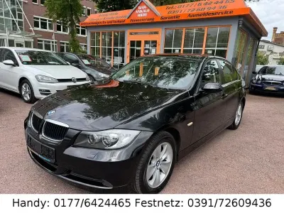Gebraucht BMW 318 129 PS (94 kW) 2007 Schwarz Limousine