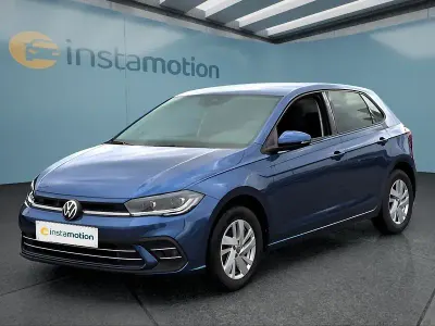 Gebraucht VW Polo 110 PS (80 kW) 2022 Blau Kleinwagen