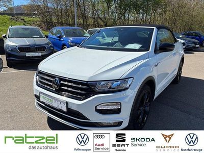 Usata VW T-Roc Cabriolet R-line 150 CV (110 kW) 2021 Bianco Cabrio