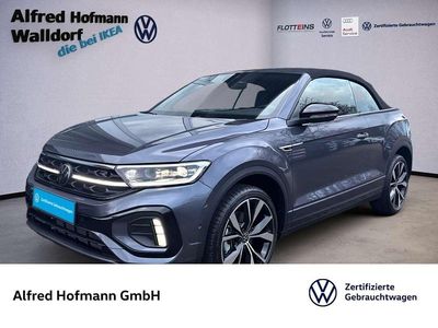 Gebraucht VW T-Roc Cabriolet R-line 150 PS (110 kW) 2025 Rauchgrau metallic Cabrio