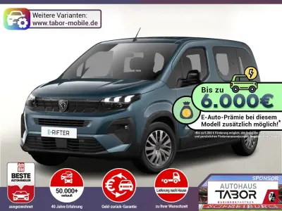 Neu Peugeot e-Rifter Allure 100 kW (136 PS) 2026 Blau Van / Kleinbus