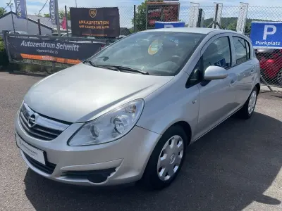 Gebraucht Opel Corsa Edition 90 PS (66 kW) 2008 Silber Kleinwagen