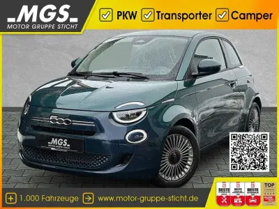 Neu Fiat 500 65 PS (47 kW) 2025 Ozean grün Limousine
