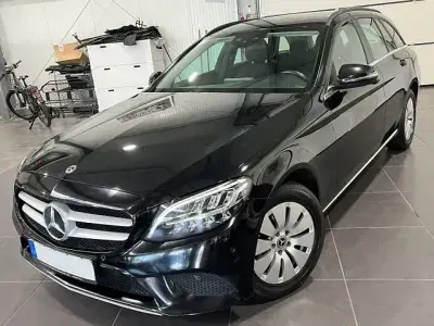 Brugt Mercedes C200 160 HK (117 kW) 2020 Sort Stationcar
