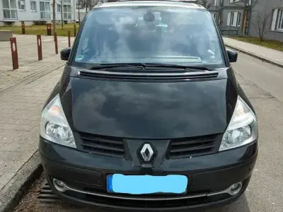 Gebraucht Renault Grand Espace Dynamique 150 PS (110 kW) 2007 Schwarz Van / Kleinbus