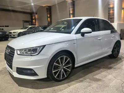 Brugt Audi A1 Sportback S-Line 125 HK (91 kW) 2017 Hvid Hatchback