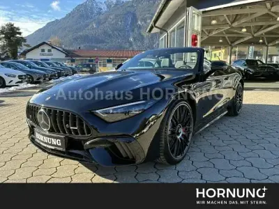 Gebraucht Mercedes SL55 AMG AMG 476 PS (350 kW) 2026 Metalliclack obsidianschwarz metallic Cabrio